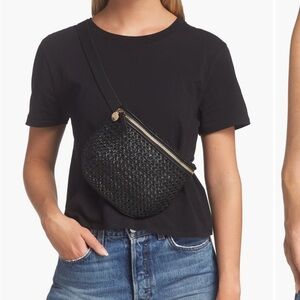 Clare V rattan fanny